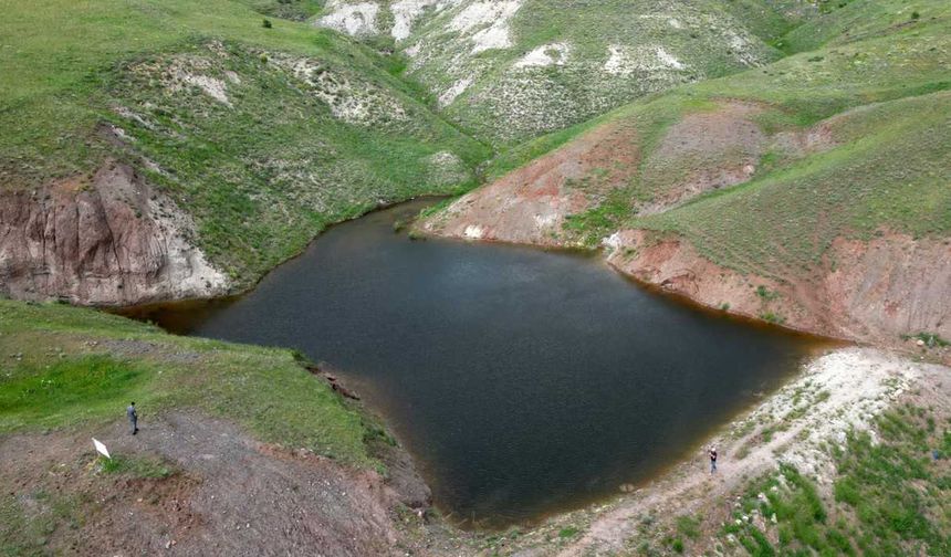 Erzurum kırsalına yapılan göletler tarım ve hayvancılığa katkı sağlıyor