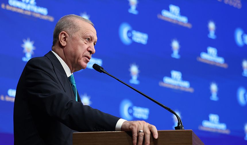 Cumhurbaşkanı ve AK Parti Genel Başkanı Erdoğan, Genişletilmiş İl Başkanları Toplantısı'nda konuştu