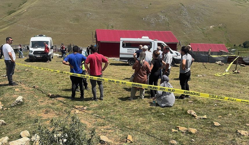 Giresun'da yaylada çıkan silahlı kavgada 3 kişi öldü