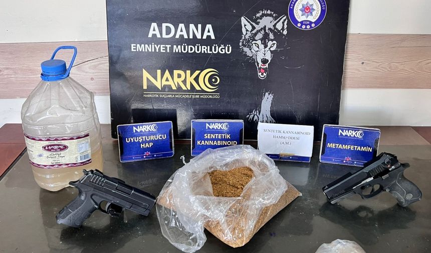 Adana'da uyuşturucu operasyonunda 7 zanlı tutuklandı