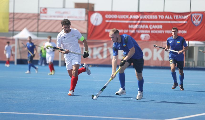 Açık Alan Hokeyi Erkekler Avrupa Şampiyonası 3, Kırklareli'nde başladı