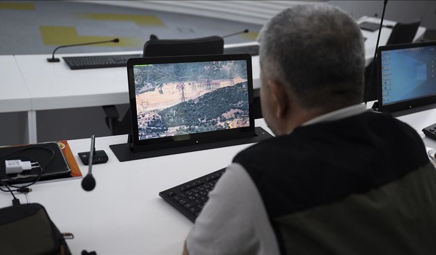 Ülke genelindeki orman yangınlarının tespitinde kullanılan İHA'ların görüş menzili artırıldı