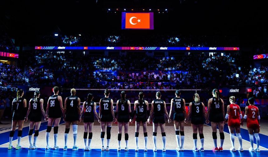 A Milli Kadın Voleybol Takımı, Milletler Ligi'nde yarın Çekya'yla karşılaşacak