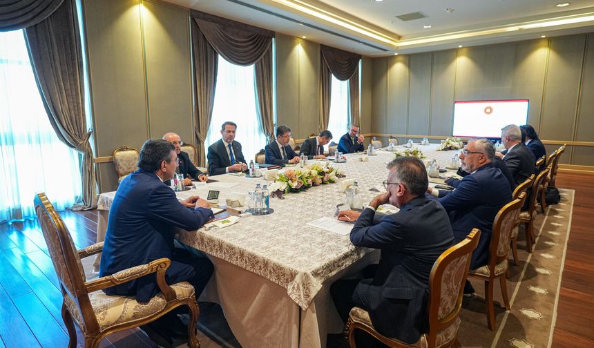 Ekonomi Koordinasyon Kurulu, Cumhurbaşkanı Yardımcısı Yılmaz başkanlığında toplandı