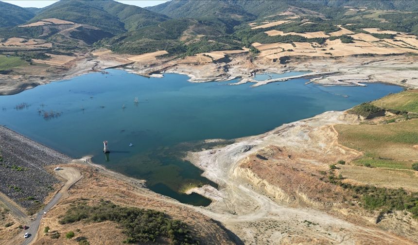 Tekirdağ'da barajlarda doluluk oranı yüzde 1'in altına düştü