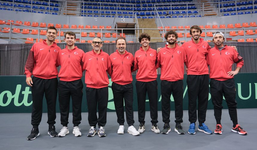 A Milli Erkek Tenis Takımı, Davis Kupası'nda Sırbistan ile karşılaşacak