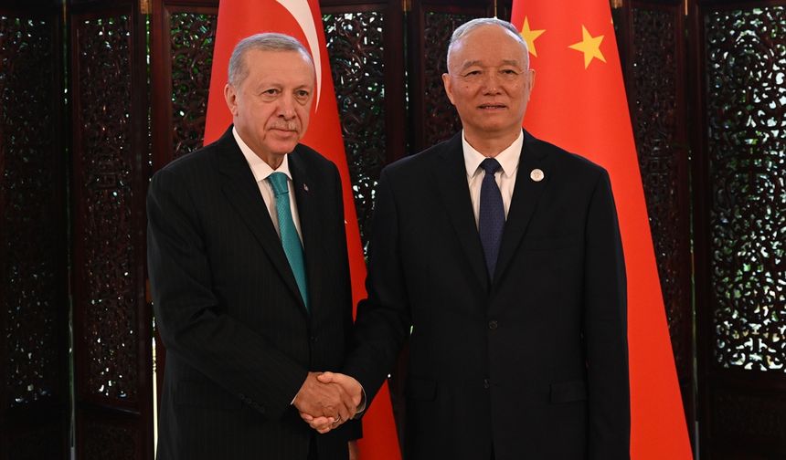 Cumhurbaşkanı Erdoğan, Çin'de ikili görüşmelerini sürdürüyor
