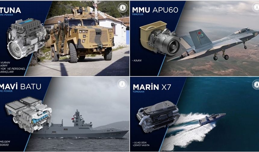 Karada, havada, denizde yerli askeri motor dönemi