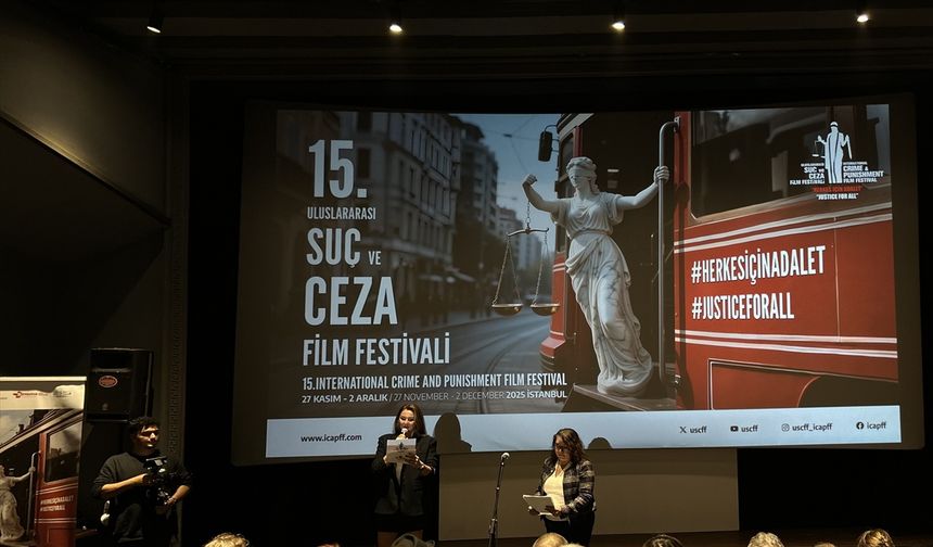 '15. Uluslararası Suç ve Ceza Film Festivali' İstanbul'da başladı