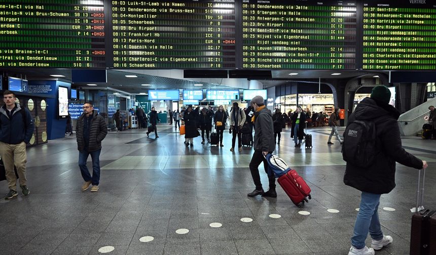 Belçika'da 3 günlük grev başladı