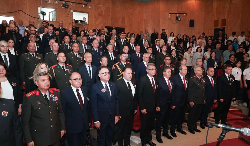 Büyük Önder Atatürk vefatının 87. yılında KKTC'de anıldı