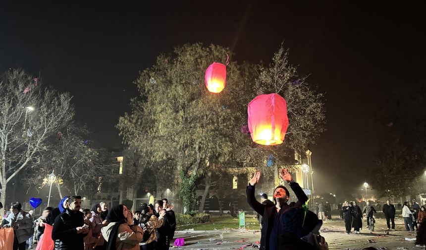Konya'da fener alayı coşkusu yaşandı