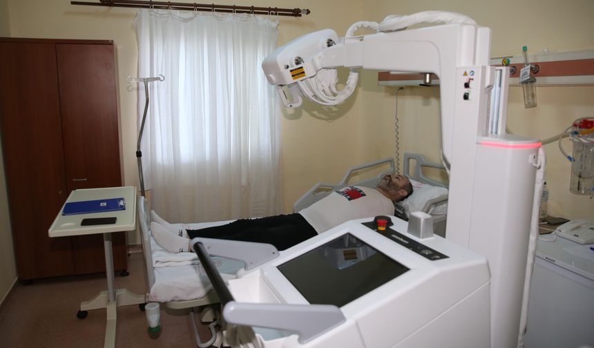 Rize'de yerli mobil dijital röntgen cihazı hizmete sunuldu
