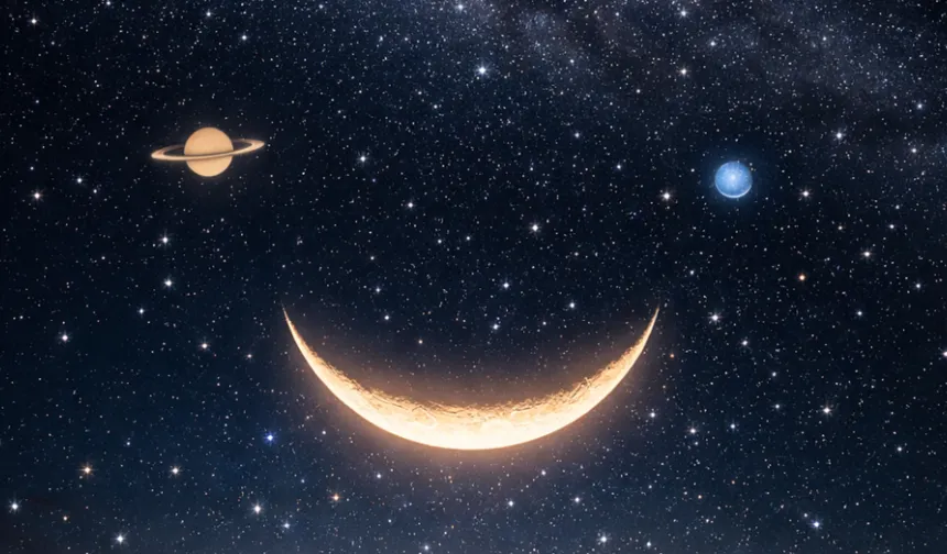 Gökyüzü Bu Akşam “Gülümsüyor”