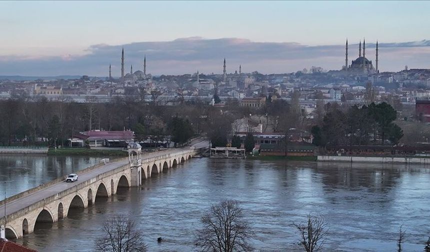 Meriç ve Tunca’da Debi Düşüşü Sürüyor